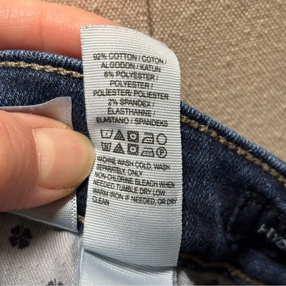 Lucky Brand Dark Blue Hayden Skinny Jeans Size 6/28 - Picture 8 of 9